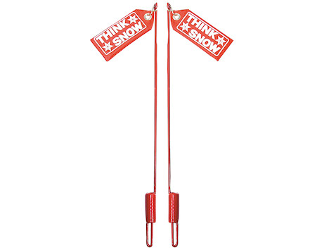 SAM Wire Blade Guide Kit with Flags to fit Western® Snow Plows